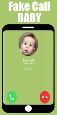 Fake Call Baby Prank Video Ca android App screenshot 3