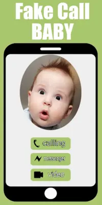 Fake Call Baby Prank Video Ca android App screenshot 6